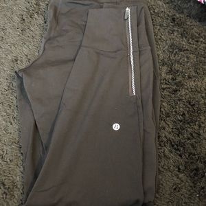 Black lululemon joggers